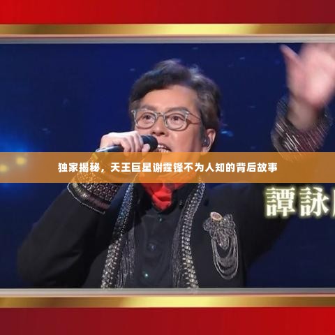 独家揭秘,天王巨星谢霆锋不为人知的背后故事