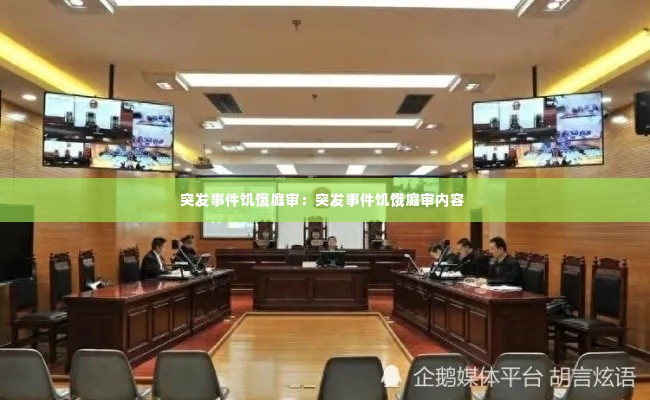 突发事件饥饿庭审:突发事件饥饿庭审内容