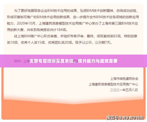 支部专题培训深度总结,提升能力与成效显著