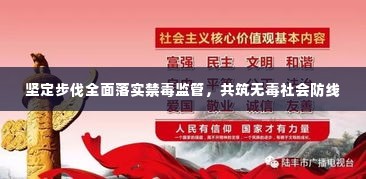 坚定步伐全面落实禁毒监管,共筑无毒社会防线