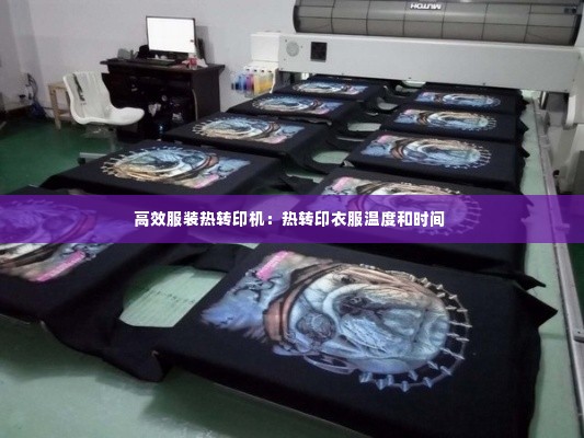 高效服装热转印机：热转印衣服温度和时间 