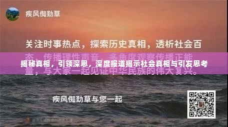 揭秘真相,引领深思,深度报道揭示社会真相与引发思考