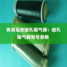 青海高效微孔曝气器：微孔曝气器型号参数 