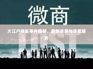 大江户突发事件揭秘，最新进展与深度解析