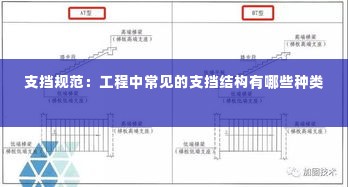 支挡规范:工程中常见的支挡结构有哪些种类