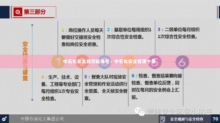 中石化安全规范标准号:中石化安全管理十条