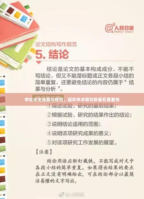 学位论文选题与规范,探究学术研究的基石重要性
