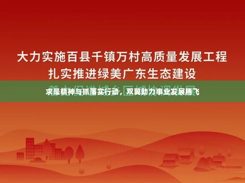 求是精神与抓落实行动,双翼助力事业发展腾飞