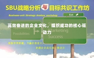 高效奋进的企业文化,组织成功的核心驱动力