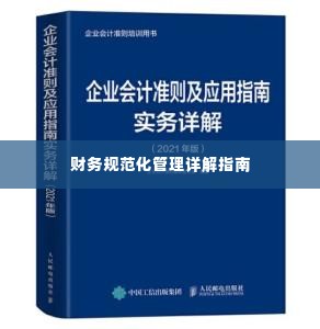 财务规范化管理详解指南