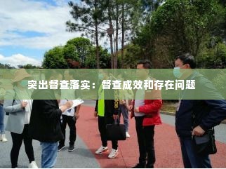 突出督查落实:督查成效和存在问题