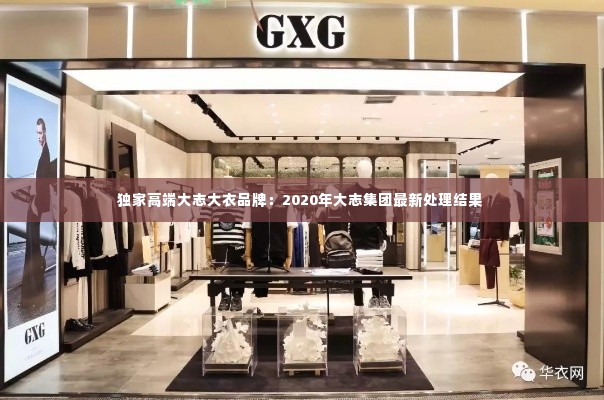独家高端大志大衣品牌:2020年大志集团最新处理结果
