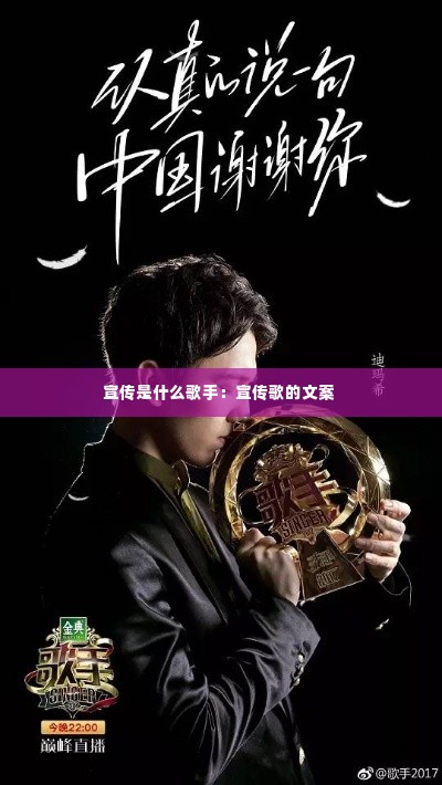 宣传是什么歌手:宣传歌的文案