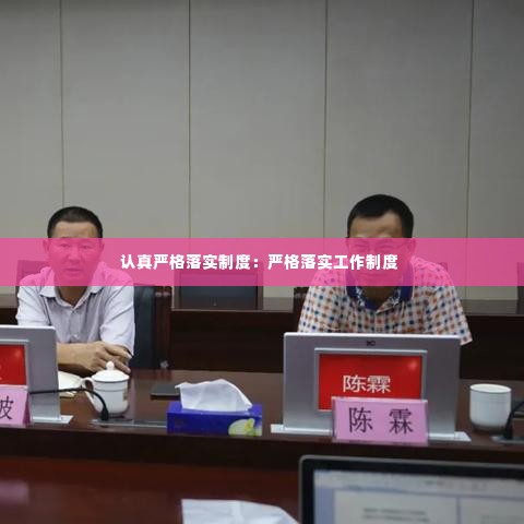 认真严格落实制度:严格落实工作制度