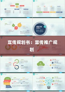 宣传规划书:宣传推广规划