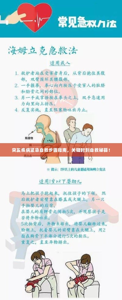 突发疾病紧急自救步骤指南，关键时刻自救秘籍！