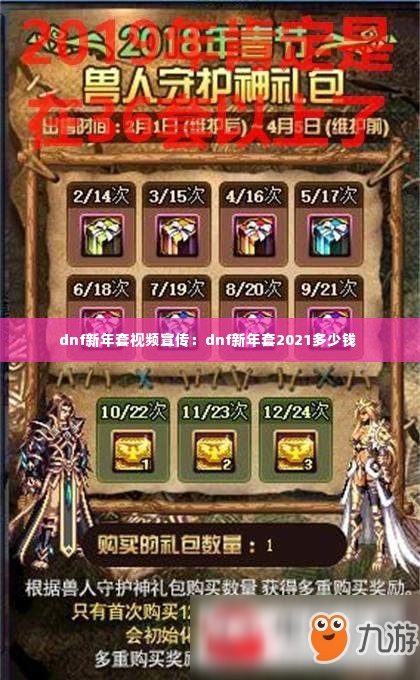dnf新年套视频宣传:dnf新年套2021多少钱