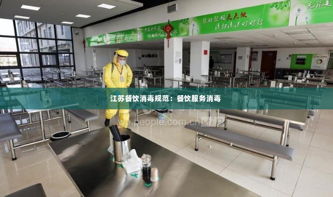 江苏餐饮消毒规范:餐饮服务消毒
