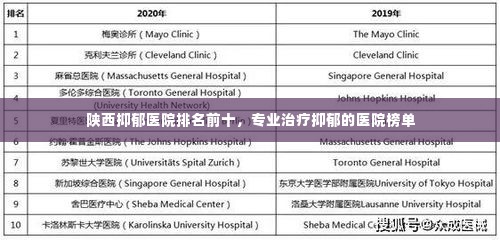 陕西抑郁医院排名前十,专业治疗抑郁的医院榜单