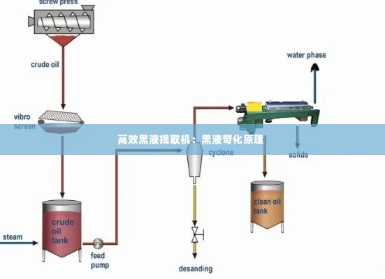 高效黑液提取机:黑液苛化原理