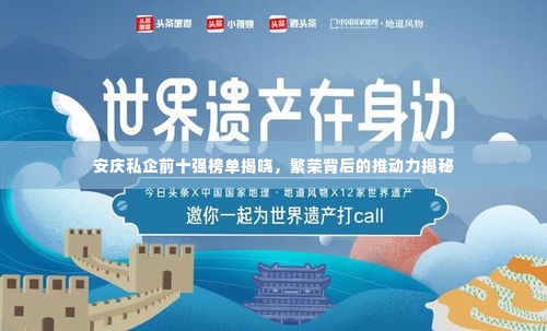 安庆私企前十强榜单揭晓,繁荣背后的推动力揭秘