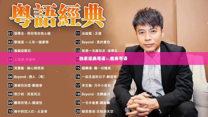 独家经典粤语:精典粤语