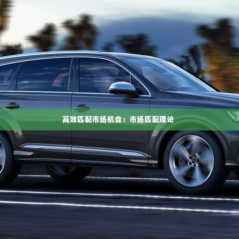 高效匹配市场机会:市场匹配理论