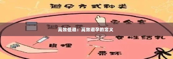 高效低避:高效避孕的定义