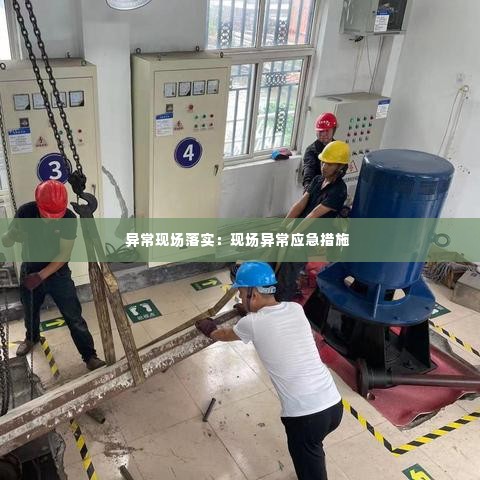 异常现场落实:现场异常应急措施