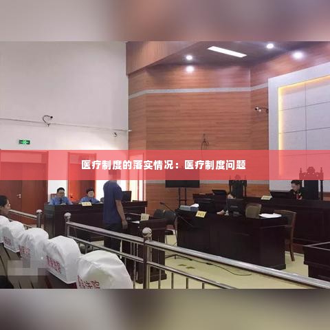 医疗制度的落实情况:医疗制度问题