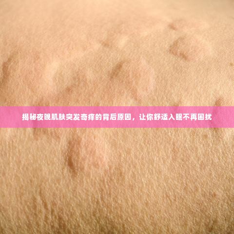 揭秘夜晚肌肤突发奇痒的背后原因,让你舒适入眠不再困扰