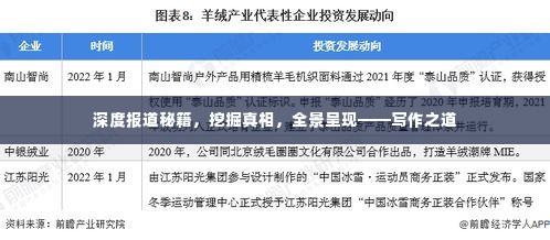 深度报道秘籍,挖掘真相,全景呈现——写作之道