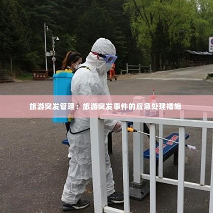 旅游突发管理：旅游突发事件的应急处理措施 