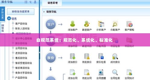 自规范系统:规范化、系统化、标准化