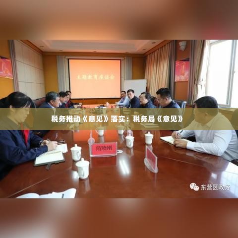 税务推动《意见》落实:税务局《意见》
