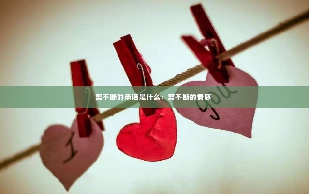 剪不断的承诺是什么：剪不断的情感 