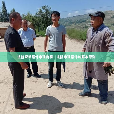 法院规范案件审理流程:法院审理案件的基本原则