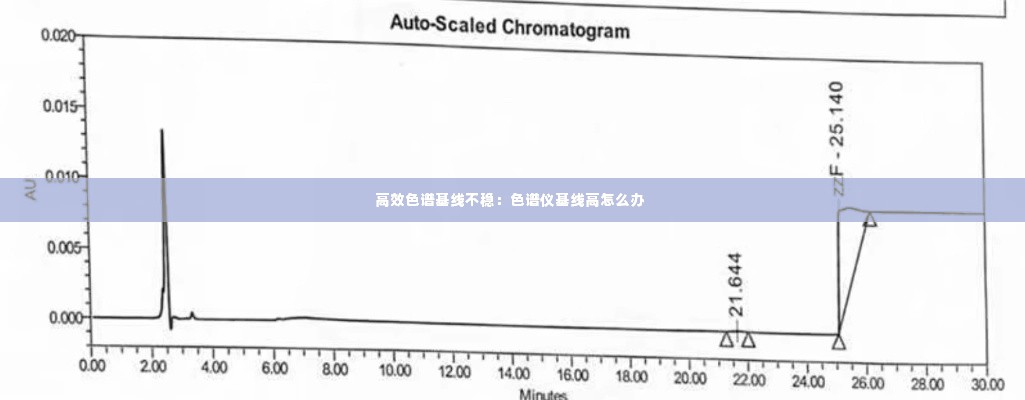 高效色谱基线不稳:色谱仪基线高怎么办