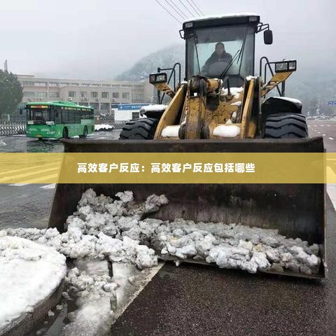 高效客户反应:高效客户反应包括哪些