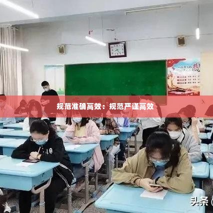 规范准确高效:规范严谨高效