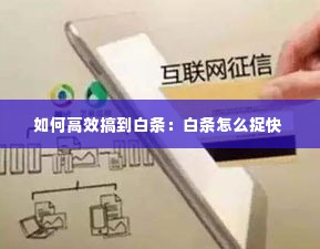 如何高效搞到白条:白条怎么捉快