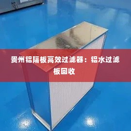 贵州铝隔板高效过滤器：铝水过滤板回收 