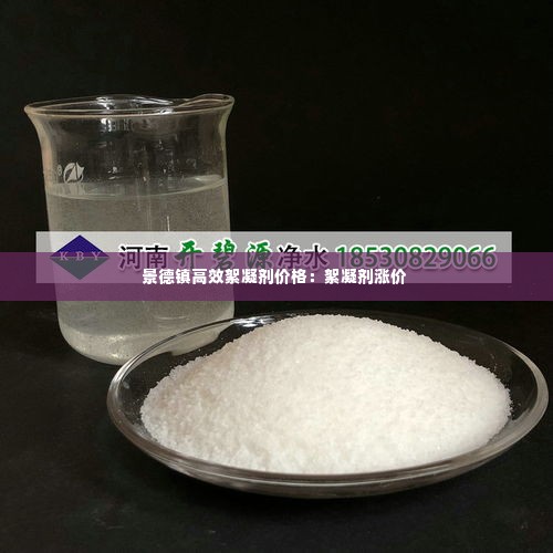 景德镇高效絮凝剂价格：絮凝剂涨价 