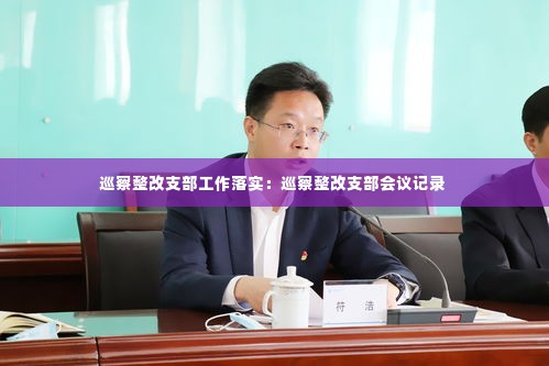 巡察整改支部工作落实:巡察整改支部会议记录