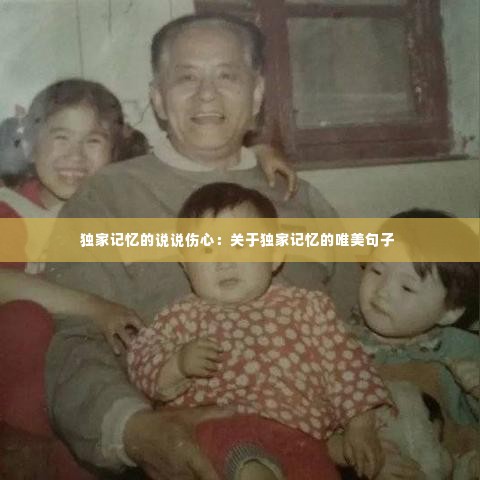 独家记忆的说说伤心：关于独家记忆的唯美句子 