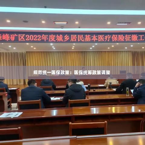 规范统一医保政策：医保统筹政策调整 