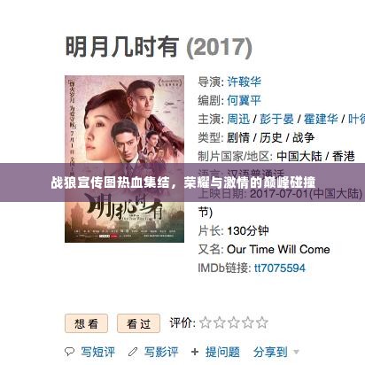 战狼宣传图热血集结,荣耀与激情的巅峰碰撞