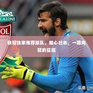 欧冠独家推荐球队,雄心壮志,一路向冠的征程