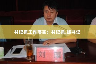 书记抓工作落实：书记抓,抓书记 