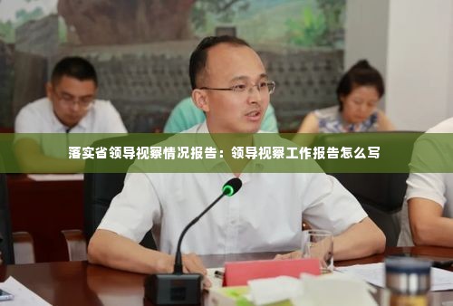 落实省领导视察情况报告:领导视察工作报告怎么写